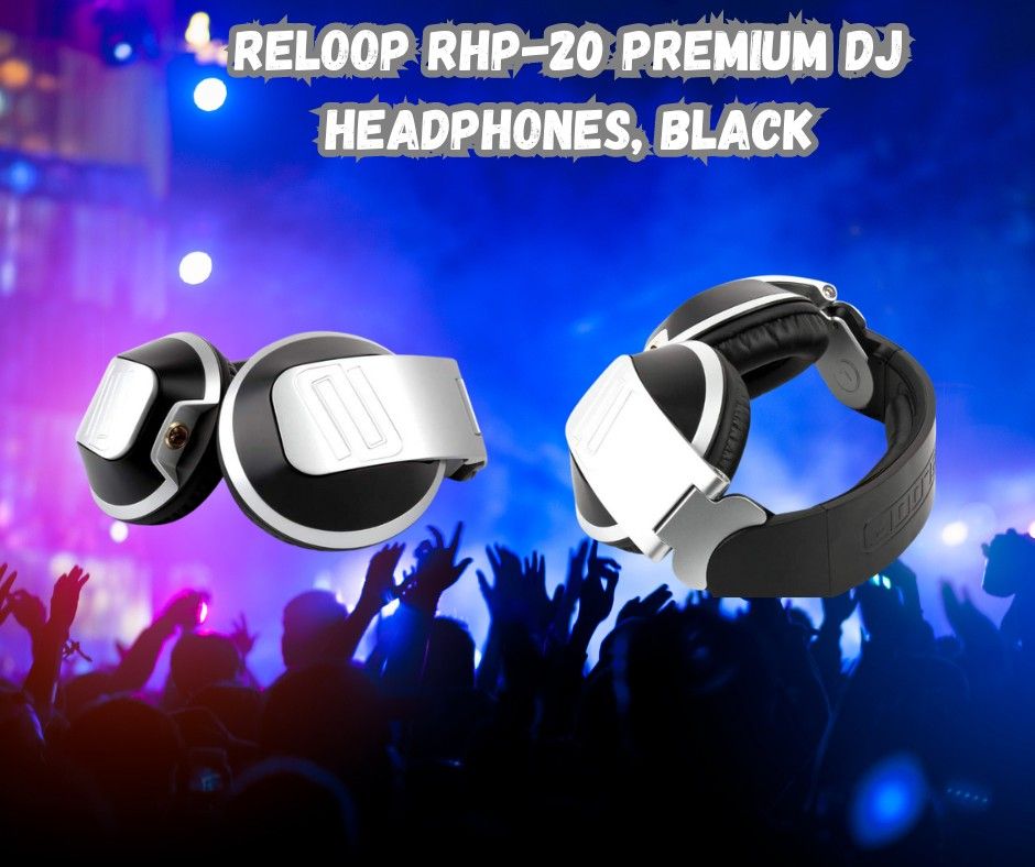 Reloop RHP-20 Premium DJ Headphones, Black (Category: Headphones & Headsets) located in Quezon City. Submitted by mike10sitaldas (Listing ID 1315081744, Image 3). Description: Reloop RHP-20 Premium DJ Headphones, Black Professional DJ headphones, closed rotary and retractable construction Convenient rotary mechanism for easy monitoring via one ear cup Powerful sound for clear frequency separation, optimized for DJs Comfortable Memory-Foam padding
