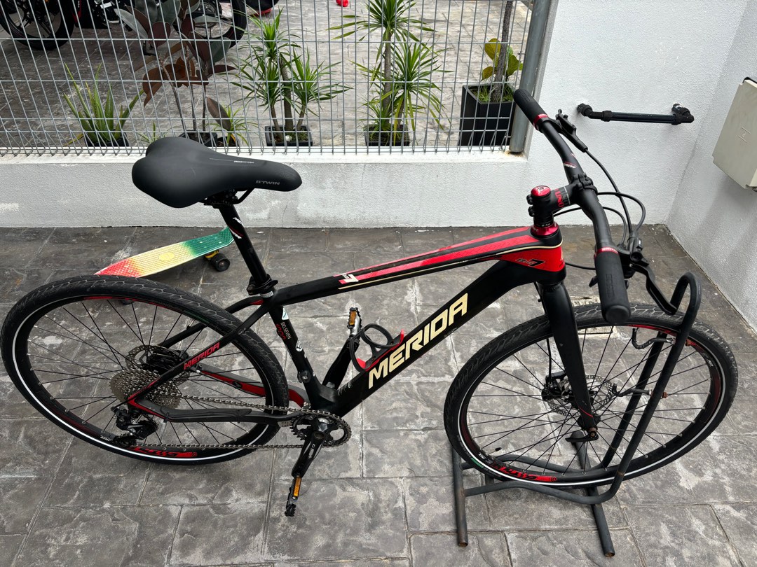 Roadbike MERIDA gravel tyre, Sports Equipment, Bicycles & Parts ...