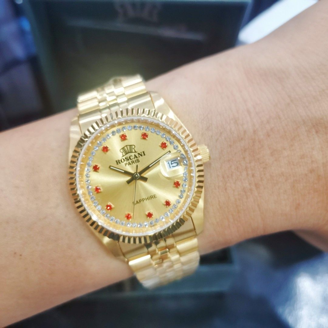 Roscani paris sapphire 23k gold price online