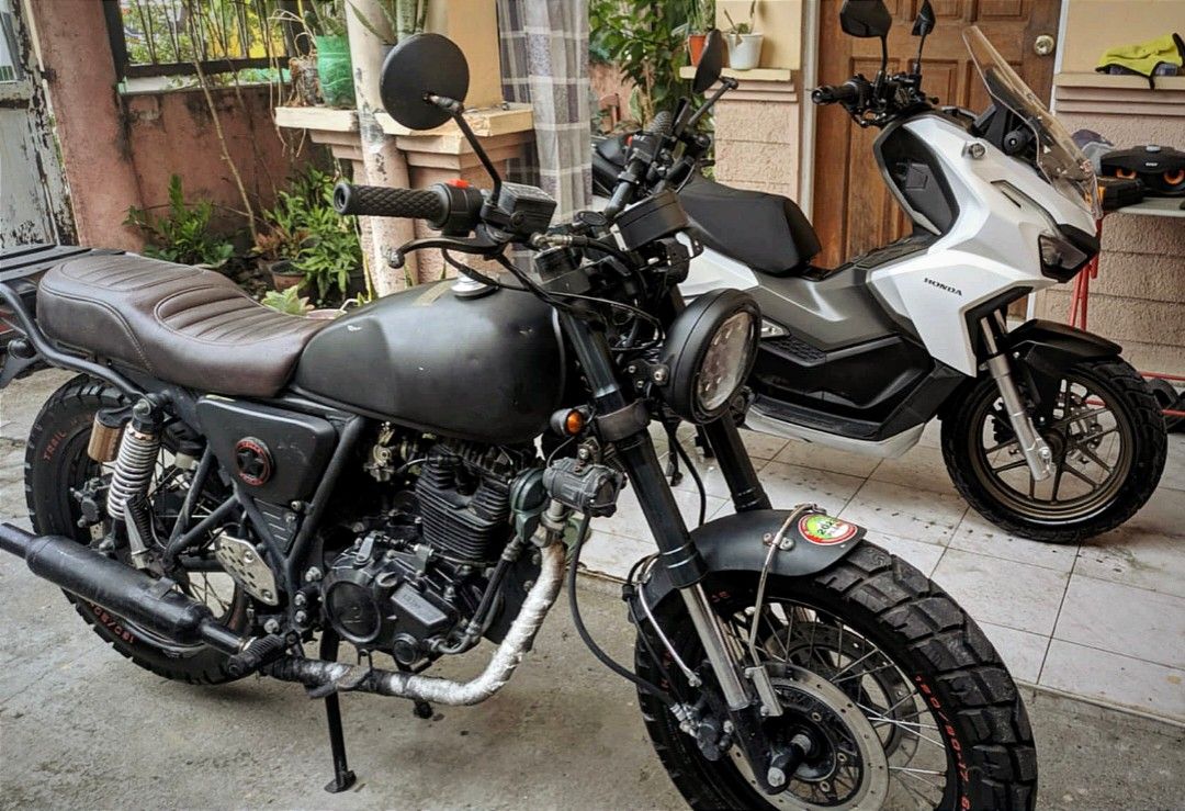 Rusi Classic 250cc 2019 Scrambler Build Motorbikes Motorbikes for Sale on Carousell