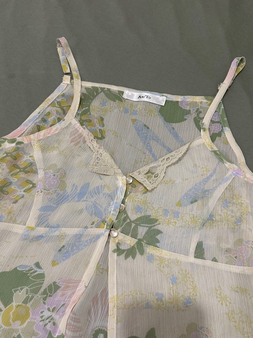 See through cover top (Category: Sleeveless) located in Mandaluyong City. Submitted by trianglvm (Listing ID 1314995030, Image 2). Description: .