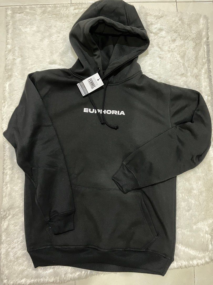 Sweater hoodie laki bahan tebal Fesyen Pria Pakaian Atasan di Carousell