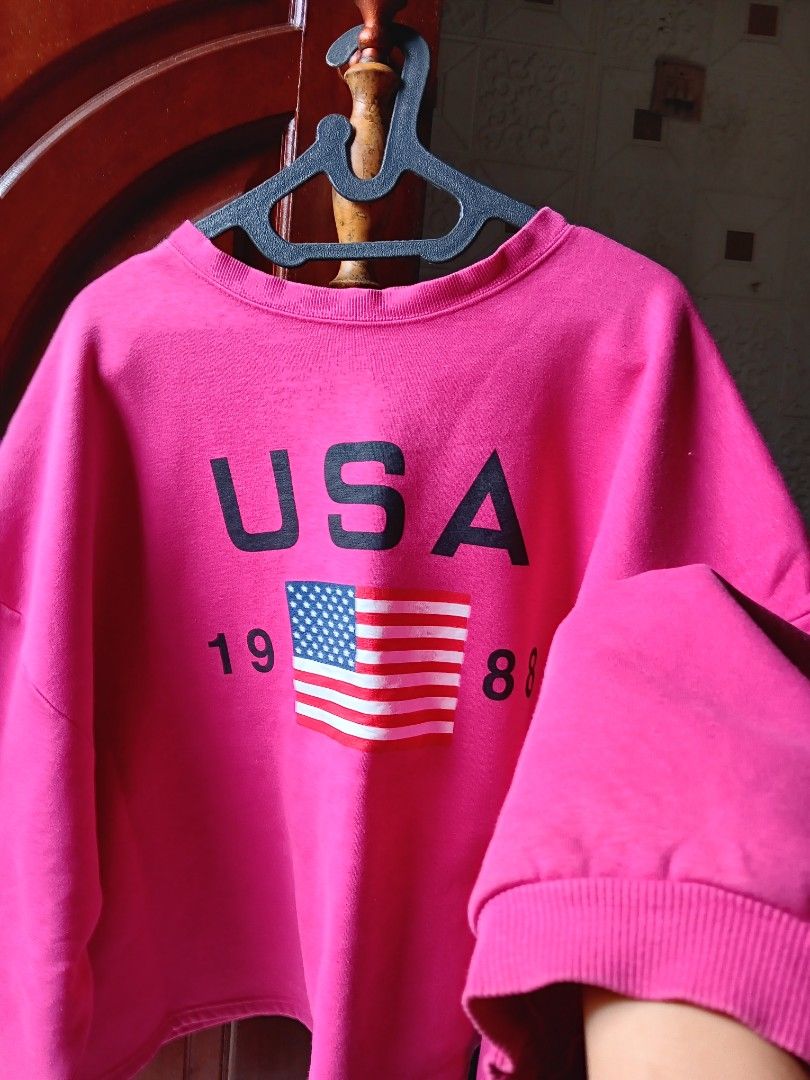 Sweater Pink Fanta Fuscia Oversize