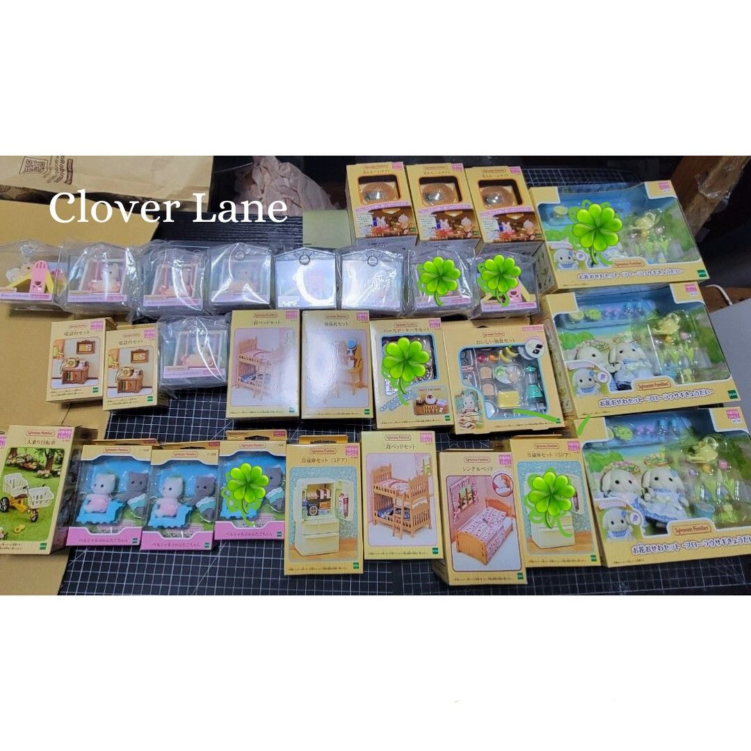 Sylvanian Families Flora Flower Care, Persian twins, lights, baby house series silk cat toy poodle, bunk bed, refrigerator, etc Doll House Accessories Toys (Category: Kids Toys) located in Quezon City. Submitted by cloverlaneph (Listing ID 1313799793, Image 1). Description: Stock Availability, Prices, Order Form: https://cloverlaneph.myshopify.com/ Follow us for Updates: https://fb.com/cloverlaneph/ On Hand in Manila, Ready to Ship Brand New and 