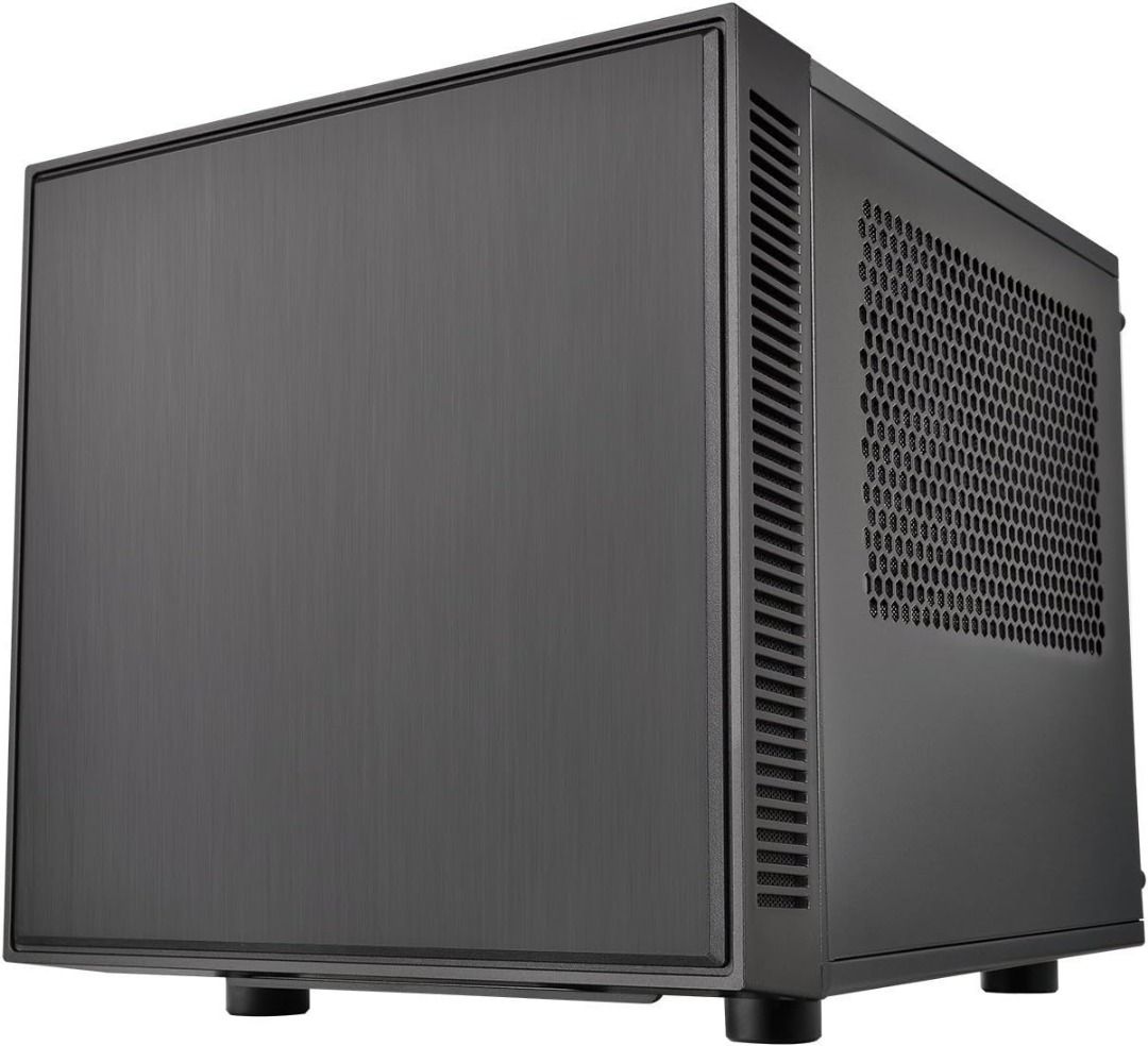 Thermaltake Suppressor F1 Mini ITX Tt Cube Computer Chassis CA1E600S1WN00 Black Computers Tech Parts Accessories Computer Parts on Carousell