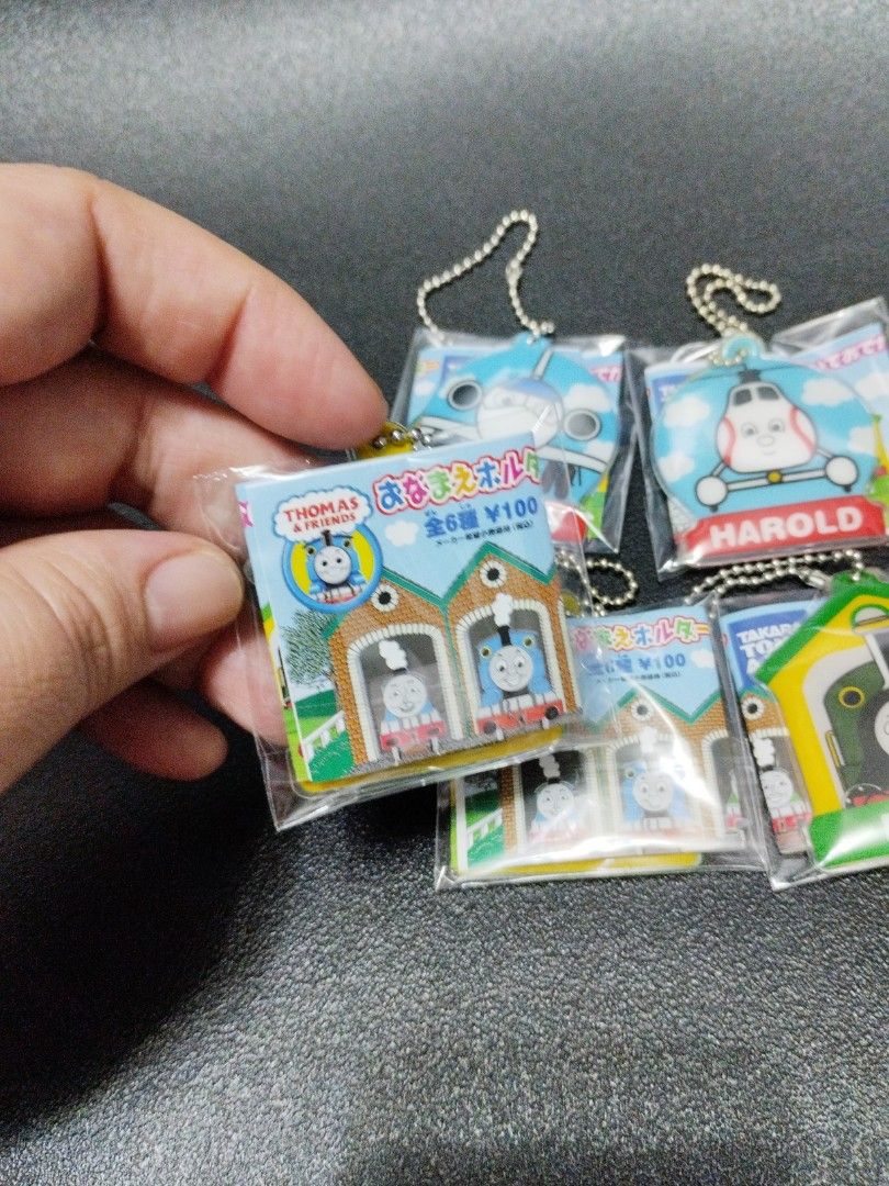 Thomas & Friends charm (Category: Character Goods) located in Manila. Submitted by krystalchewey_ (Listing ID 1315079731, Image 2). Description: bnew bag charm/keycharm 159 Each Takara tomy.