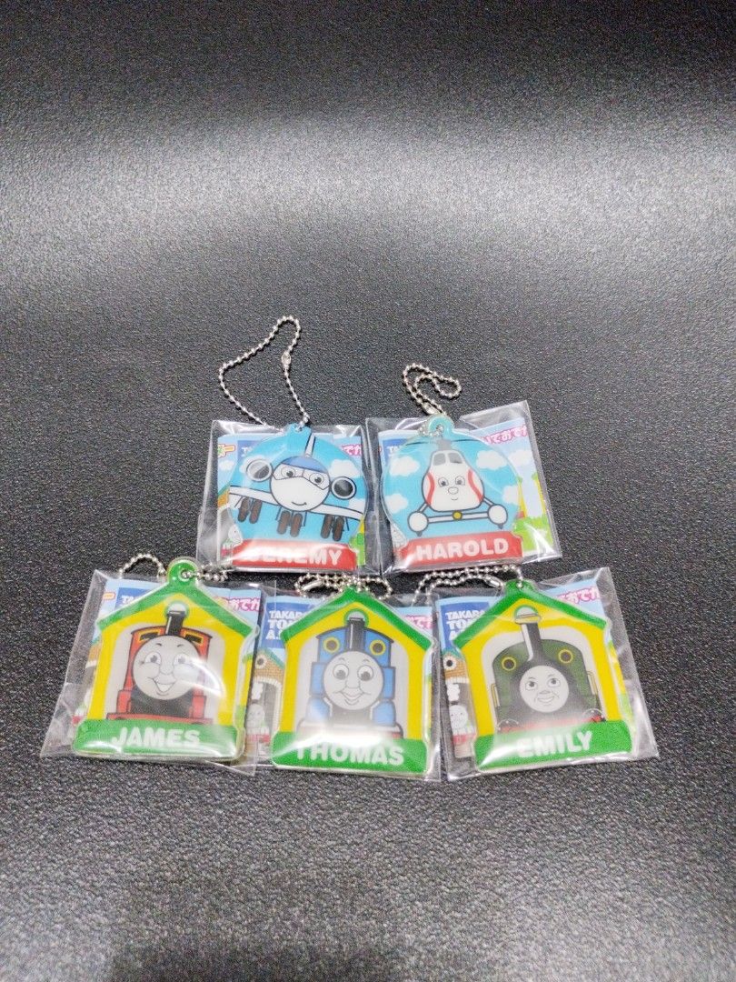 Thomas & Friends charm (Category: Character Goods) located in Manila. Submitted by krystalchewey_ (Listing ID 1315079731, Image 1). Description: bnew bag charm/keycharm 159 Each Takara tomy.