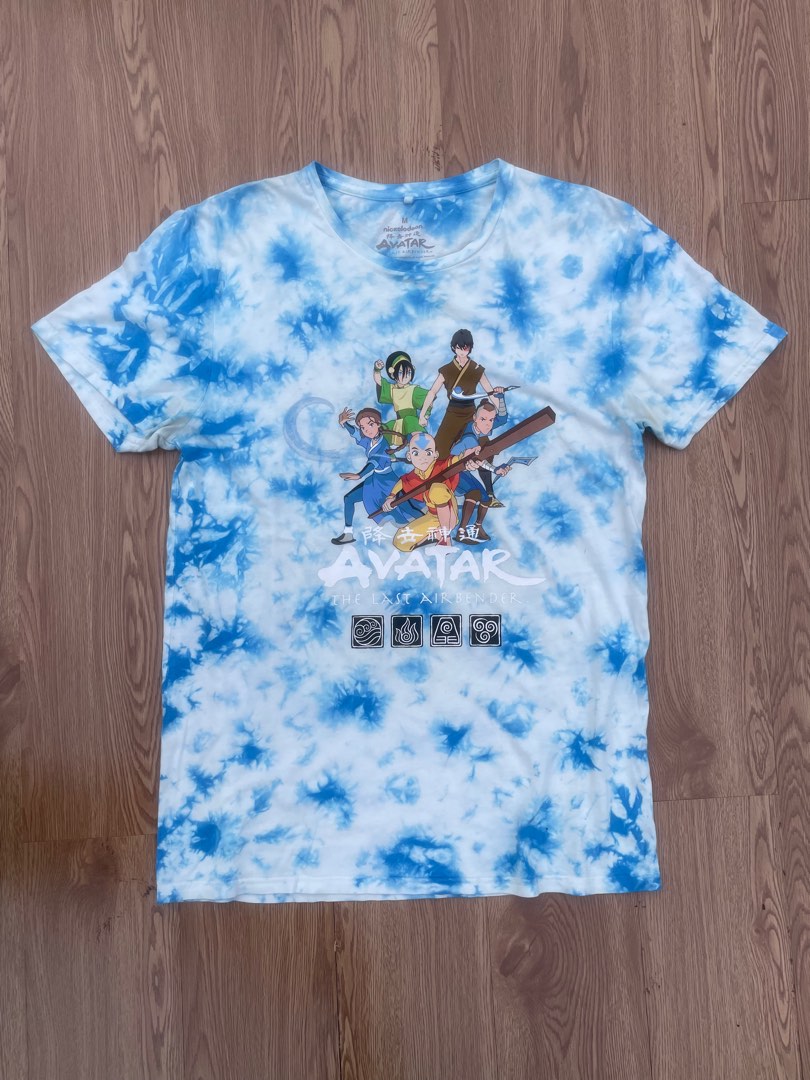 tie dye avatar shirt