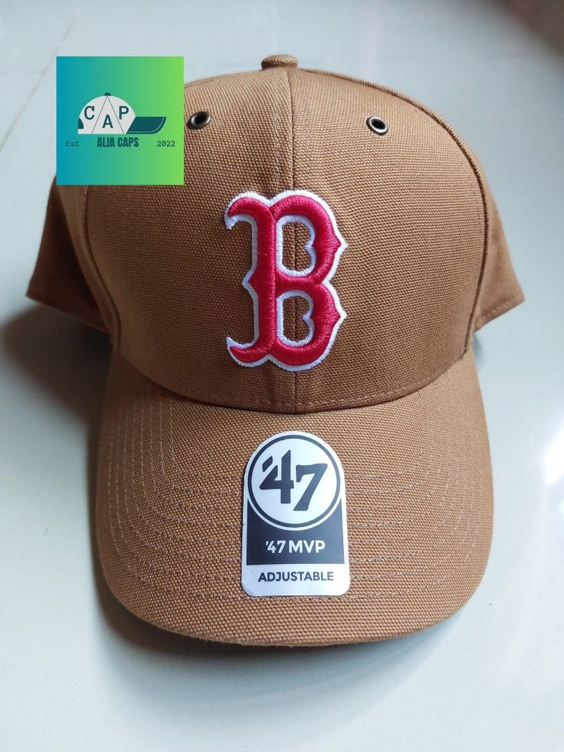 Topi 47 Brand MVP X Carhartt Boston Red Sox Fesyen Pria Aksesoris Topi di Carousell