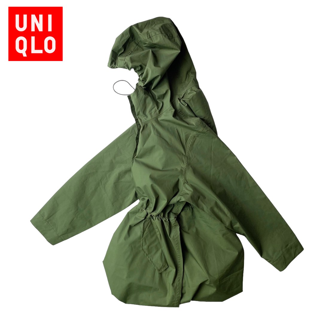 Uniqlo Blocktech Fishtail Parka Outdoor Jacket Fesyen Pria Pakaian Baju Luaran di Carousell