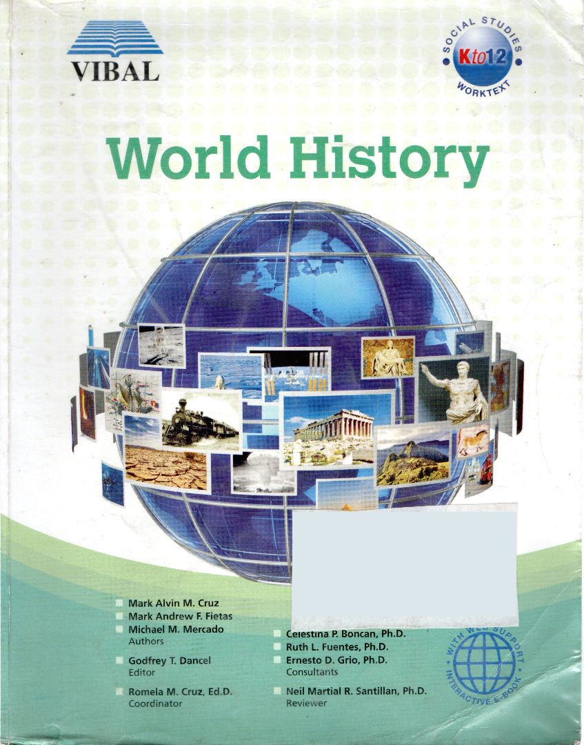 Social 8 Vibal World History 2015 Edition (Category: Textbooks) located in Valenzuela. Submitted by nkcm1 (Listing ID 1315075378, Image 1). Description: Social 8 2015 Edition Copyright © 2014 Vibal Publishing Pre-owned, Actual book picture Some question have ballpen answers about a quarter of the book pm for further inquiries and picture.