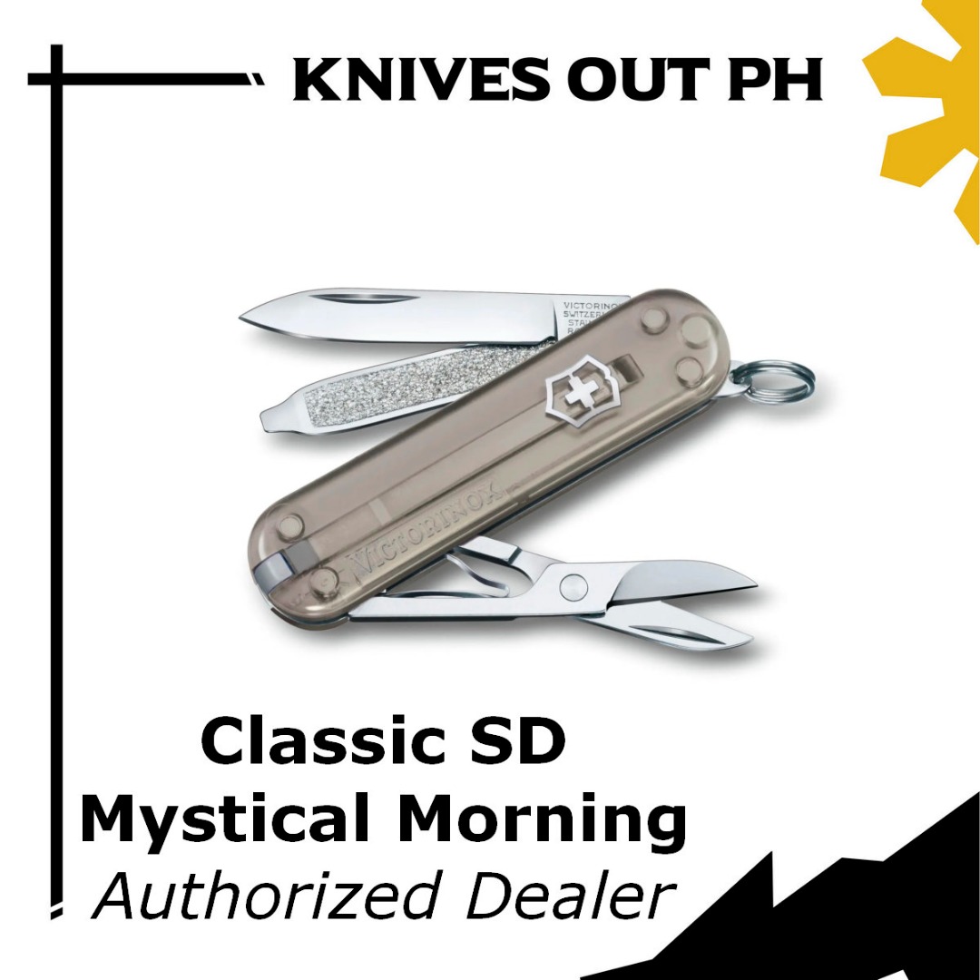 Victorinox Swiss Army Classic SD Mystical Morning 0.6223.T31G Furniture Home Living Home Improvement Organization Home Improvement Tools Accessories on Carousell