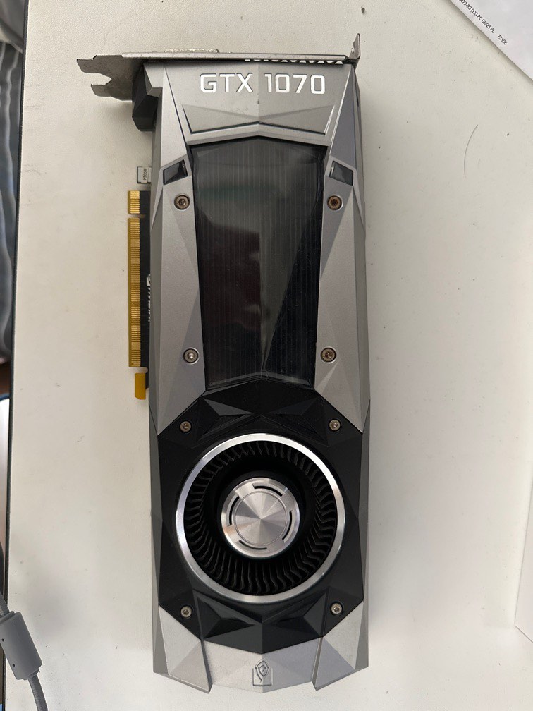 NVIDIA GeForce GTX 1070 Founders Edition (FE) - 8 Go - Excellent État