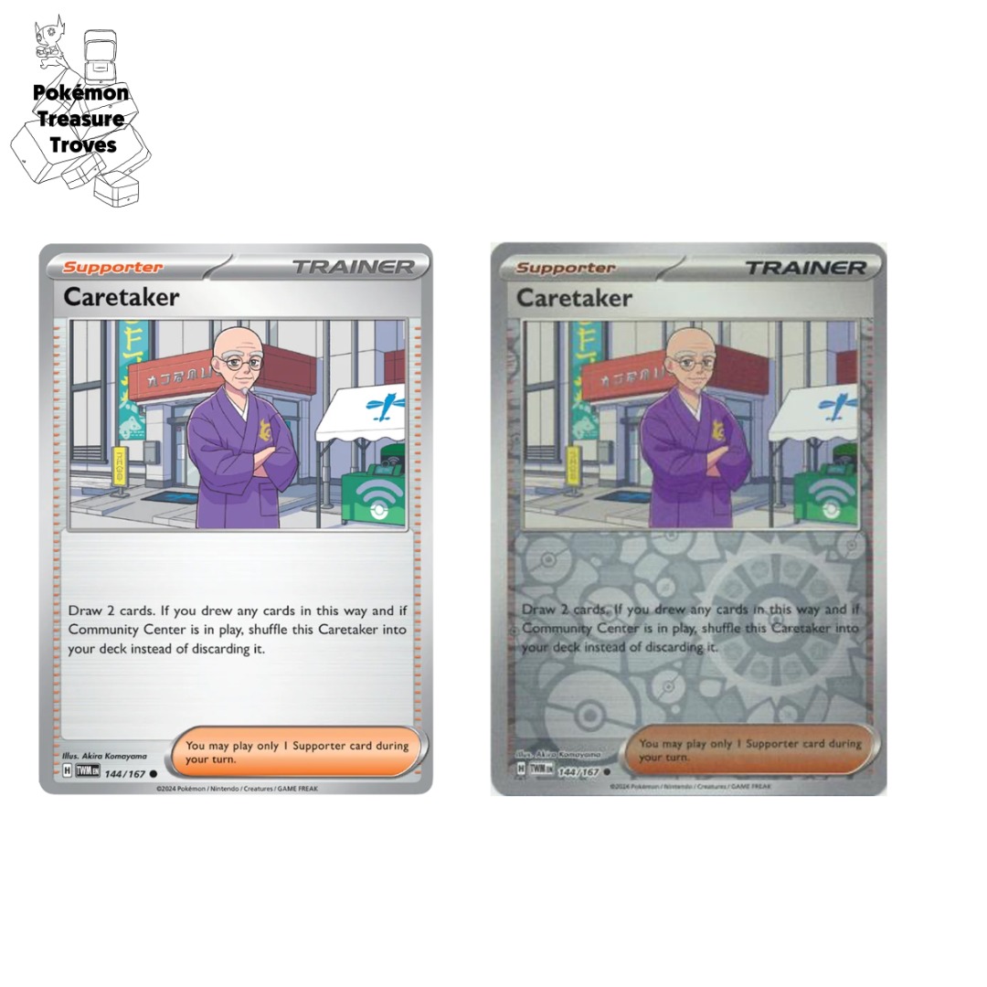 caretaker pokemon card price Pokemon TCG - Twilight Masquerade