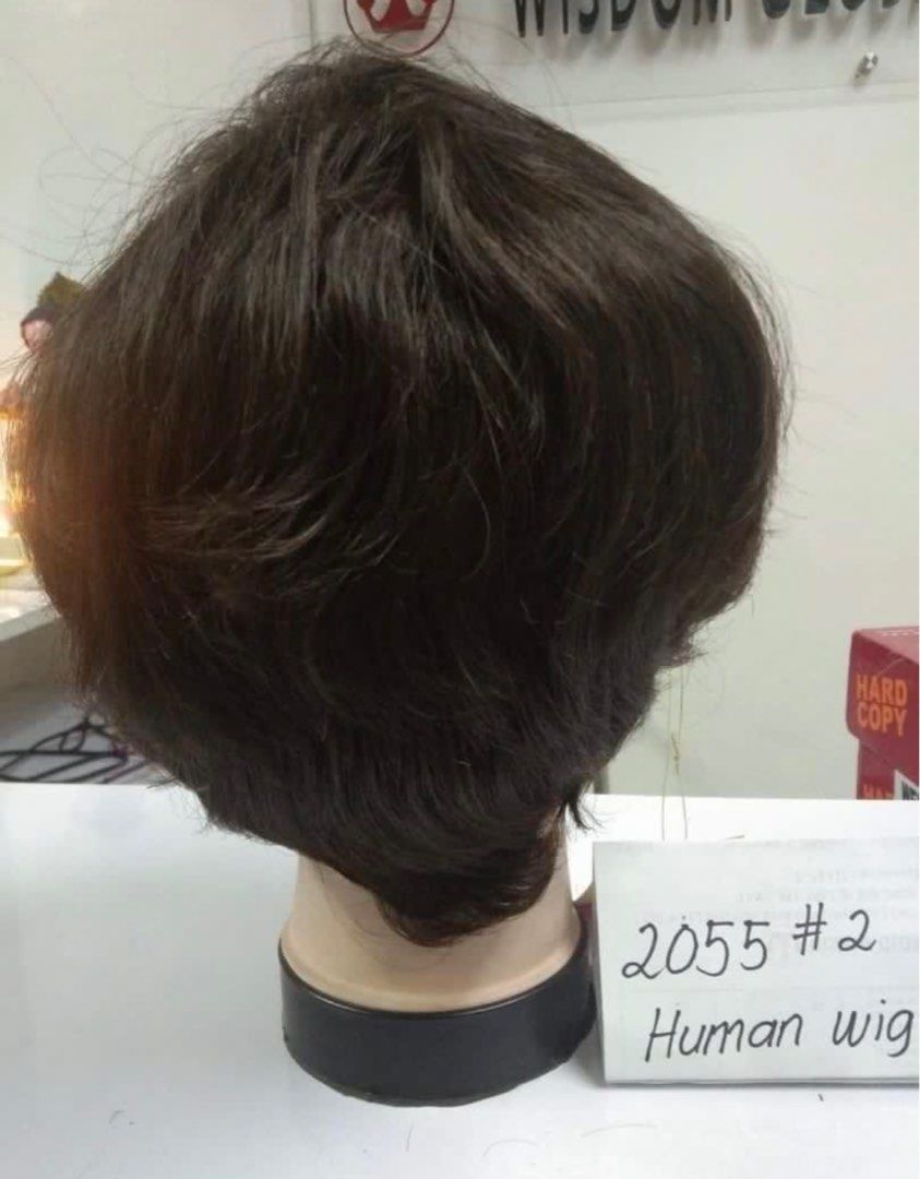 100 % Human Hair Pixie Cut Curly/ Wavy Wig (Category: Hair) located in Makati City. Submitted by madisonboutique (Listing ID 1315206390, Image 3). Description: 100 % Human Hair Pixie Cut Curly/ wavy Wig You can wash, dye or iron. Preloved. PM me .