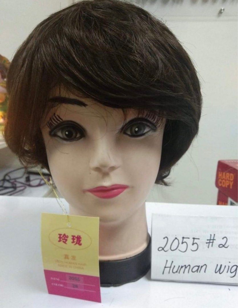 100 % Human Hair Pixie Cut Curly/ Wavy Wig (Category: Hair) located in Makati City. Submitted by madisonboutique (Listing ID 1315206390, Image 2). Description: 100 % Human Hair Pixie Cut Curly/ wavy Wig You can wash, dye or iron. Preloved. PM me .