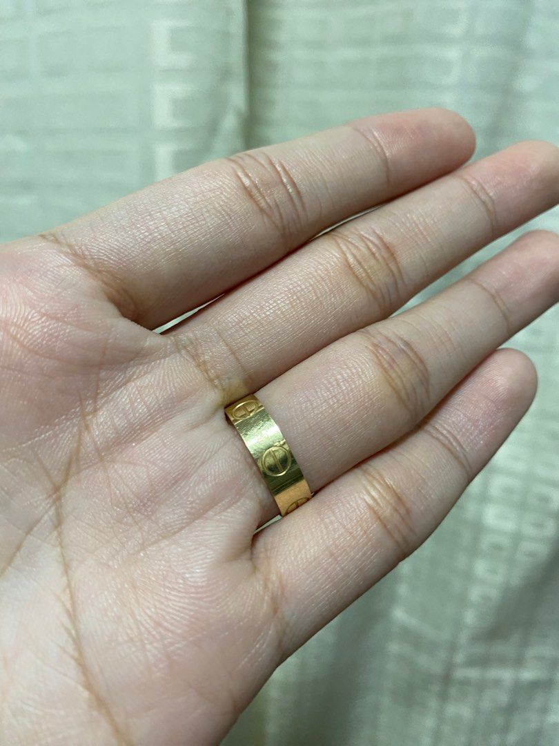 Cartier love ring grams on sale