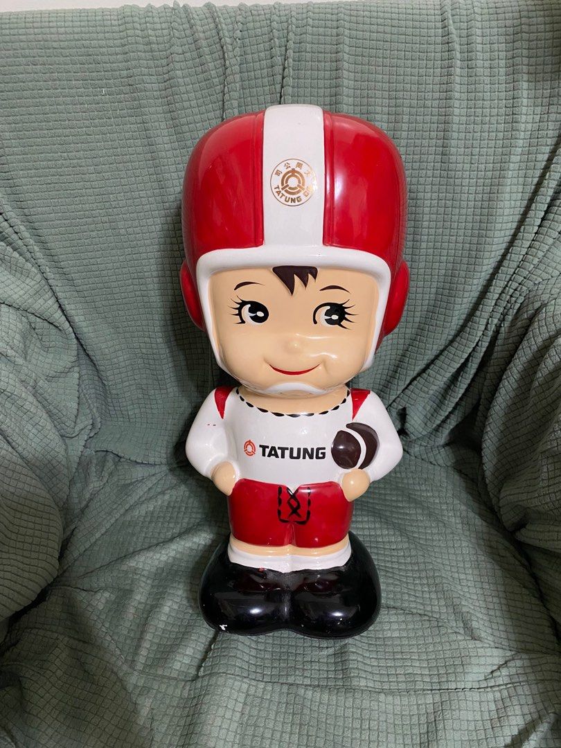 大同寶寶大公仔存錢筒84號陶瓷高約35-40公分, 書籍、休閒與玩具, 玩具