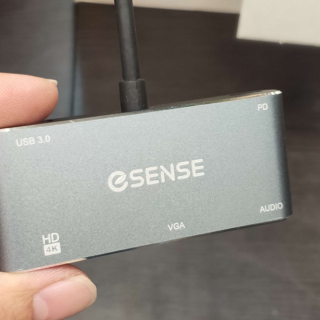 *二手 01-ECH512TA 轉接器 Esense Type-C TO HDMI 5合1 轉接器 $330, 電腦及科技產品, 商務用科技 ...