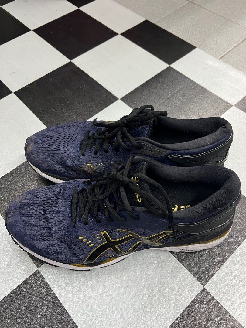 Asics kayano 24 navy blue cheap