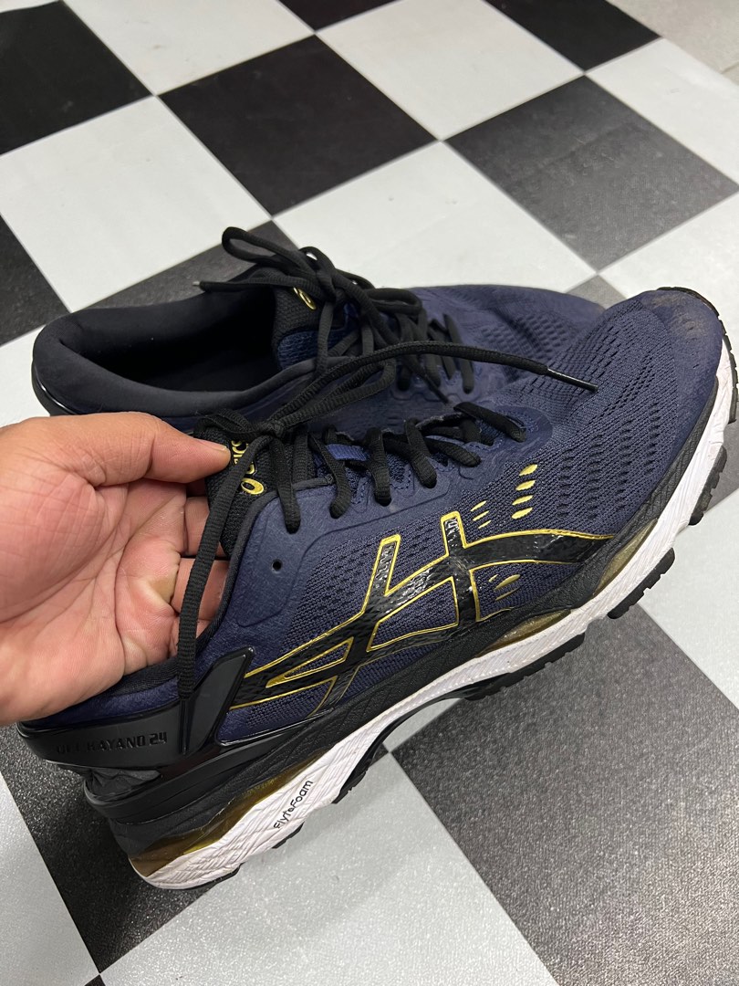 Asics kayano 24 black hotsell