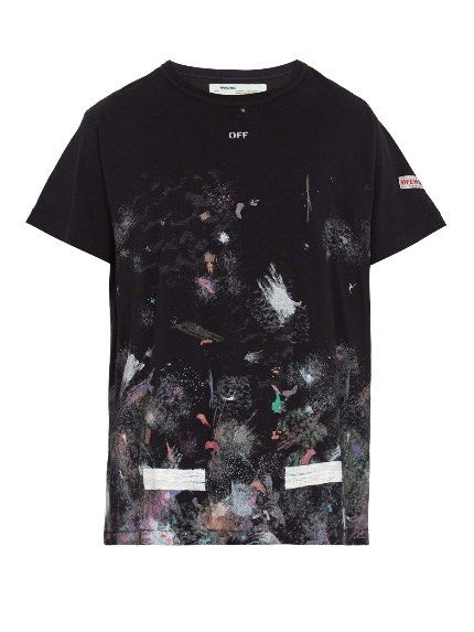 Off white seeing things tee black online