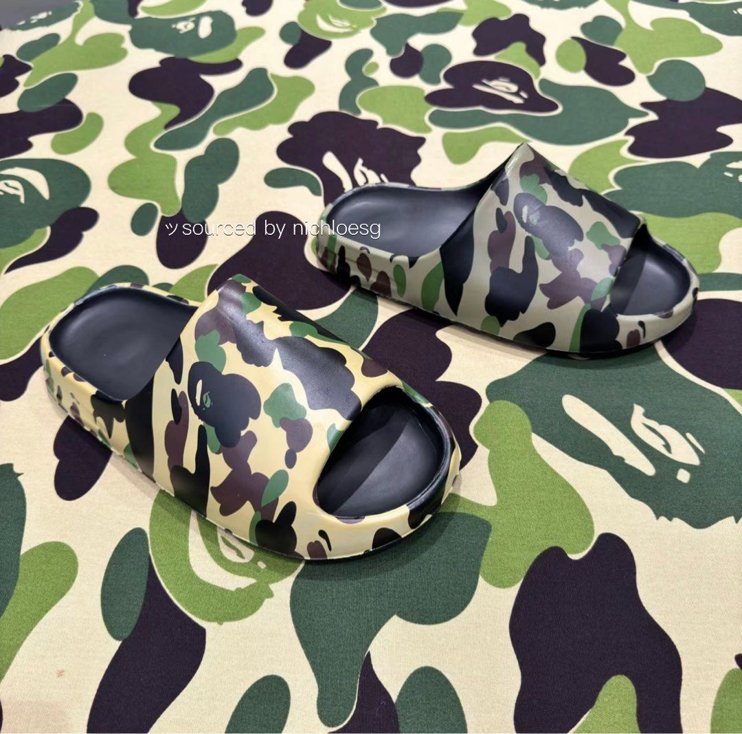 29cm】 BAPE 1ST CAMO SLIDE SANDALS（BAPE 1ST CAMO SLIDE 