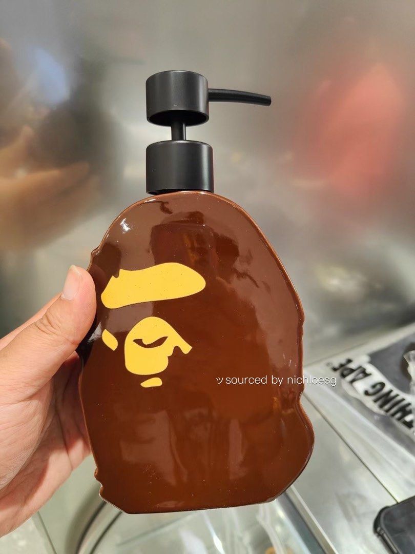 BAPE APE HEAD SOAP DISPENSER, Furniture & Home Living, Home