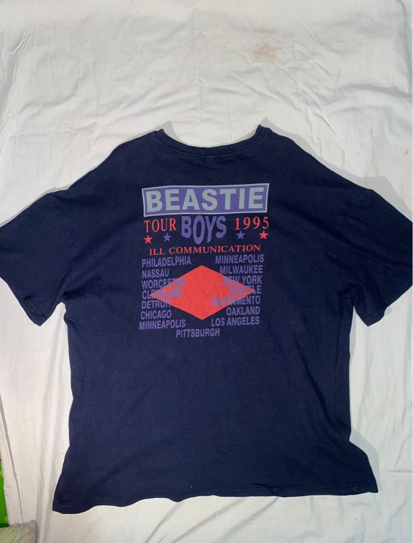 Beastie boys tour merch (Category: Tshirts & Polo Shirts ) located in Manila. Submitted by asurabmoto (Listing ID 1315226893, Image 2). Description: Cut tag Size large.