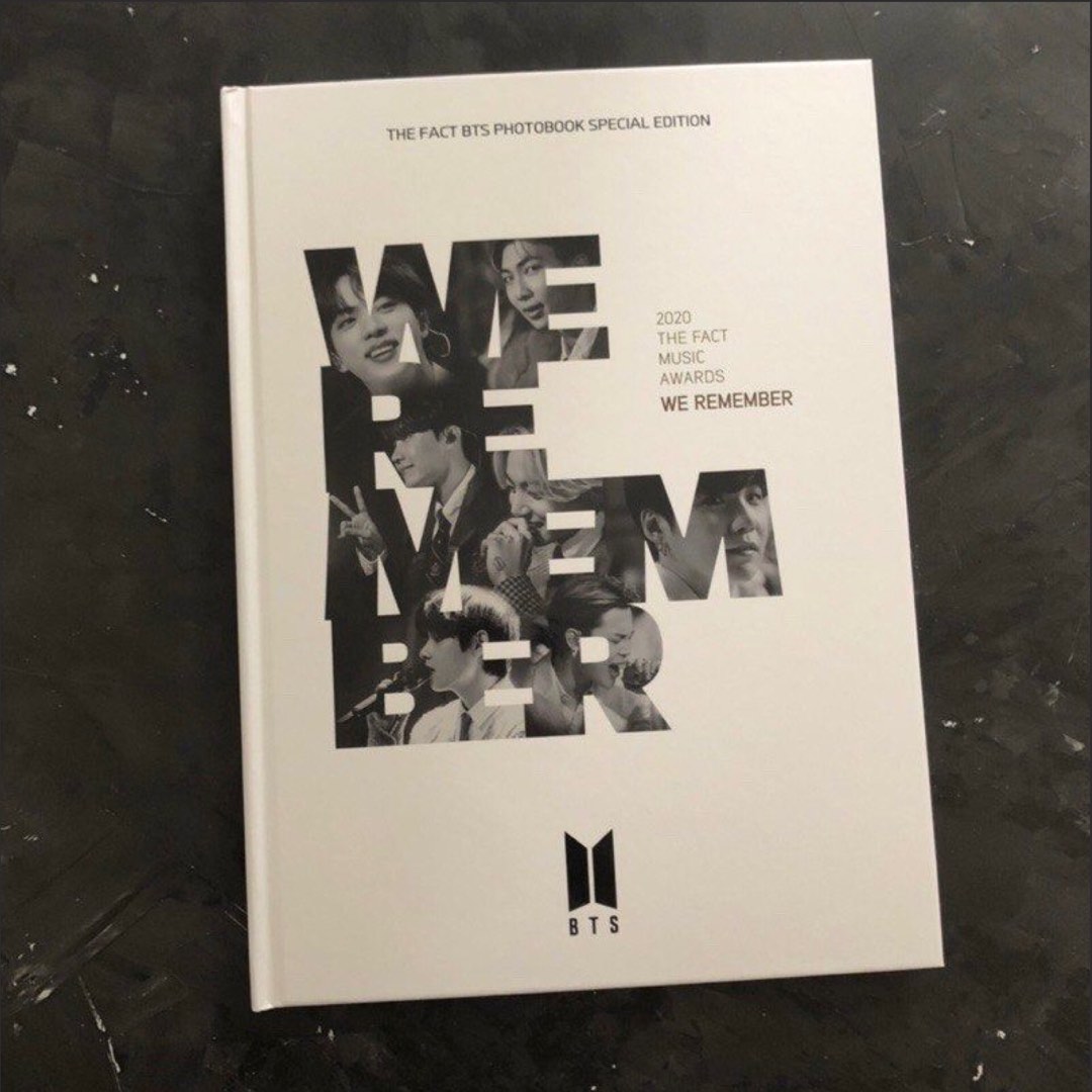 BTS WE REMEMBER フォトブック kokode.jp にてBTS WORLDグッズ1万円（税抜）以上ご購入の方限定！】幻