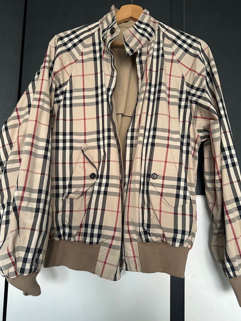 Gosha x burberry reversible harrington jacket sale
