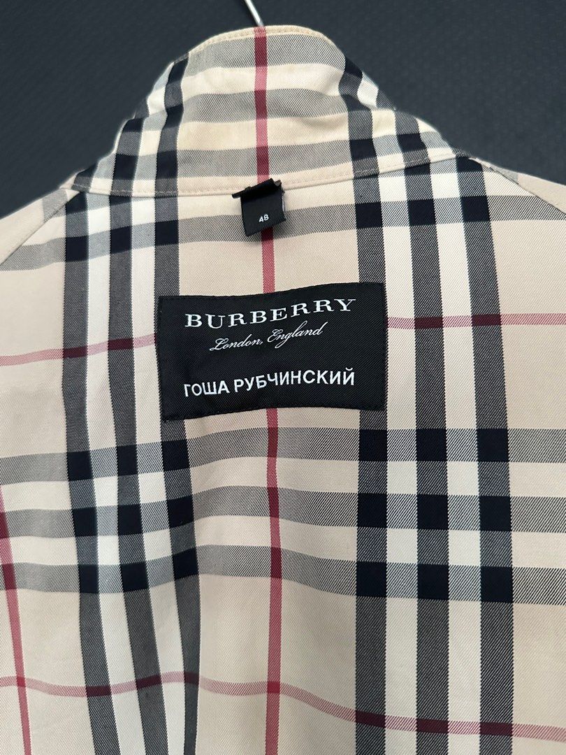 Gosha x burberry reversible harrington jacket sale