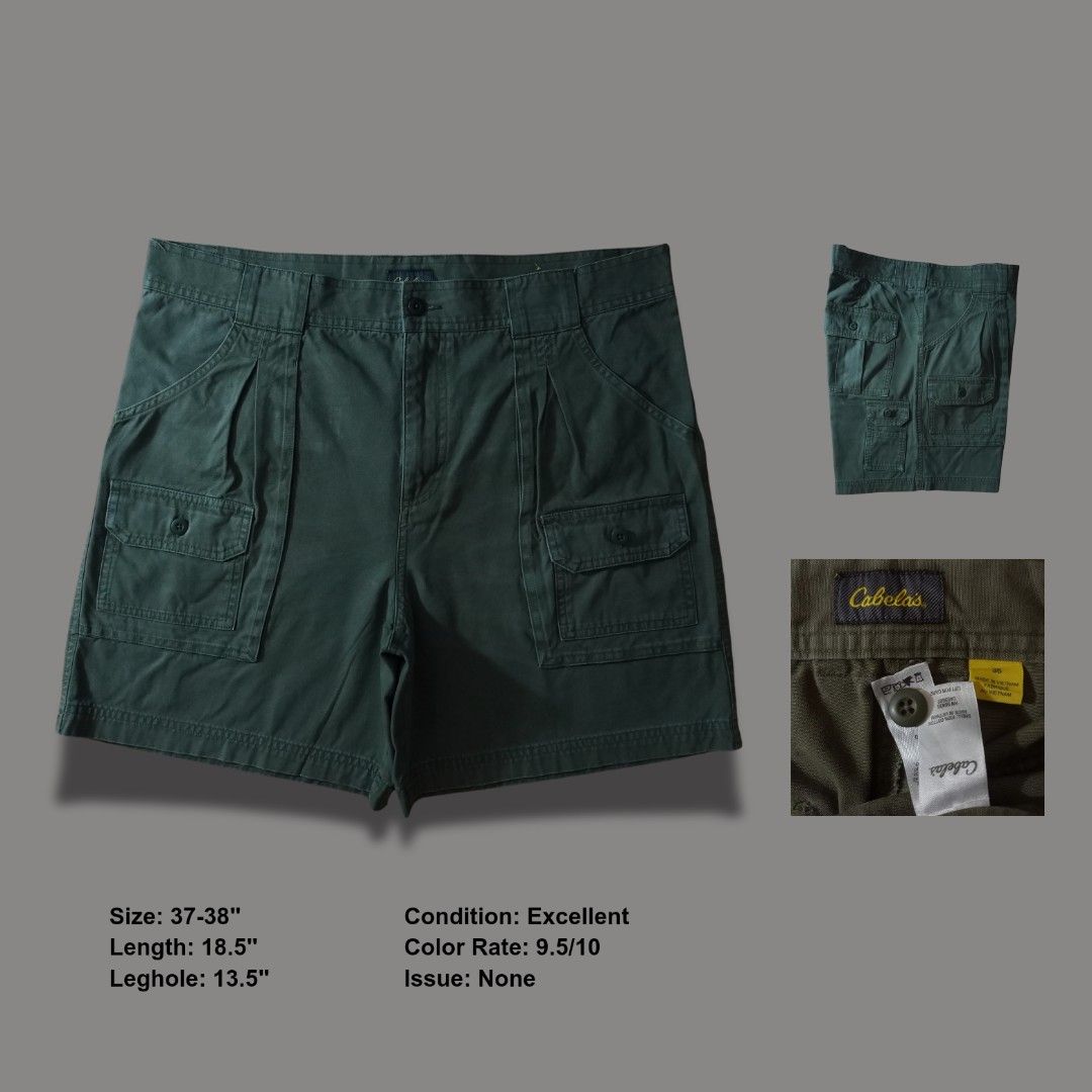 Cabelas Cargo 8 Pockets Short Men s Fashion Bottoms Shorts on Carousell