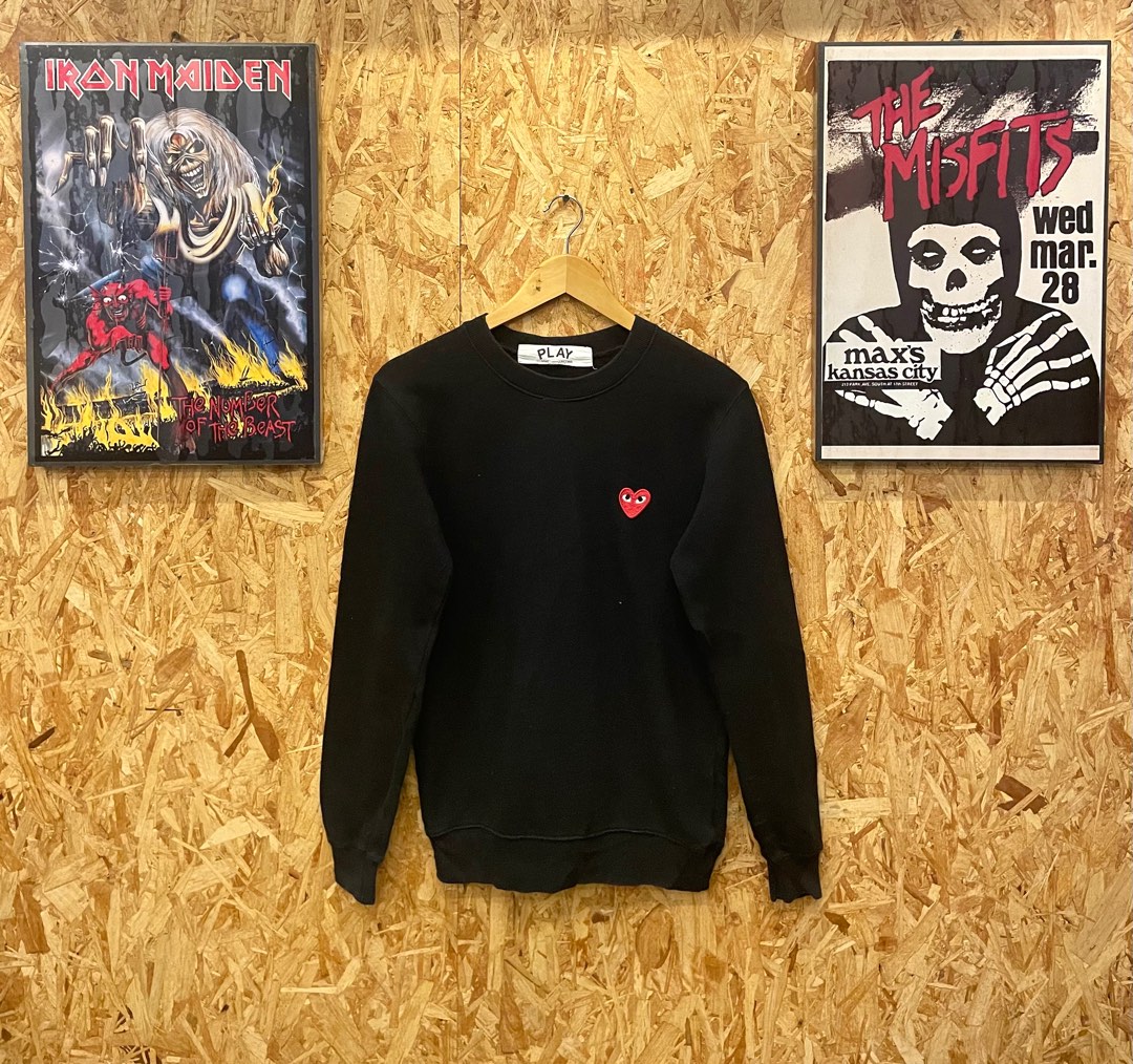 CDG Comme De Garcons Sweatshirt Women s Fashion Tops Other Tops on Carousell