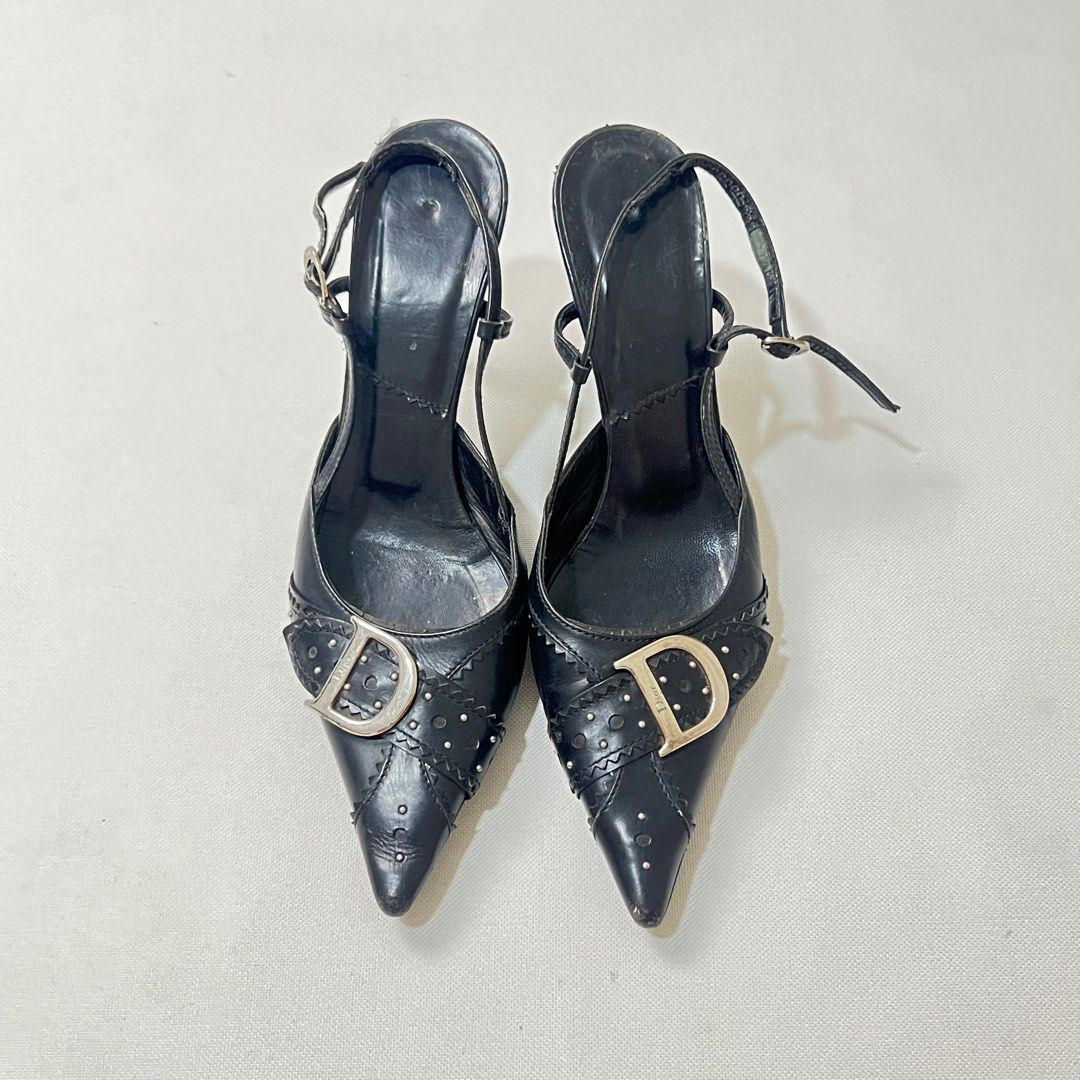 Vintage dior mules top