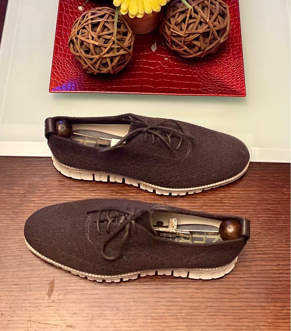 Cole Haan ZeroGrand Wool Stitchlite Wingtip Oxford Men s Fashion Footwear Casual Shoes on Carousell