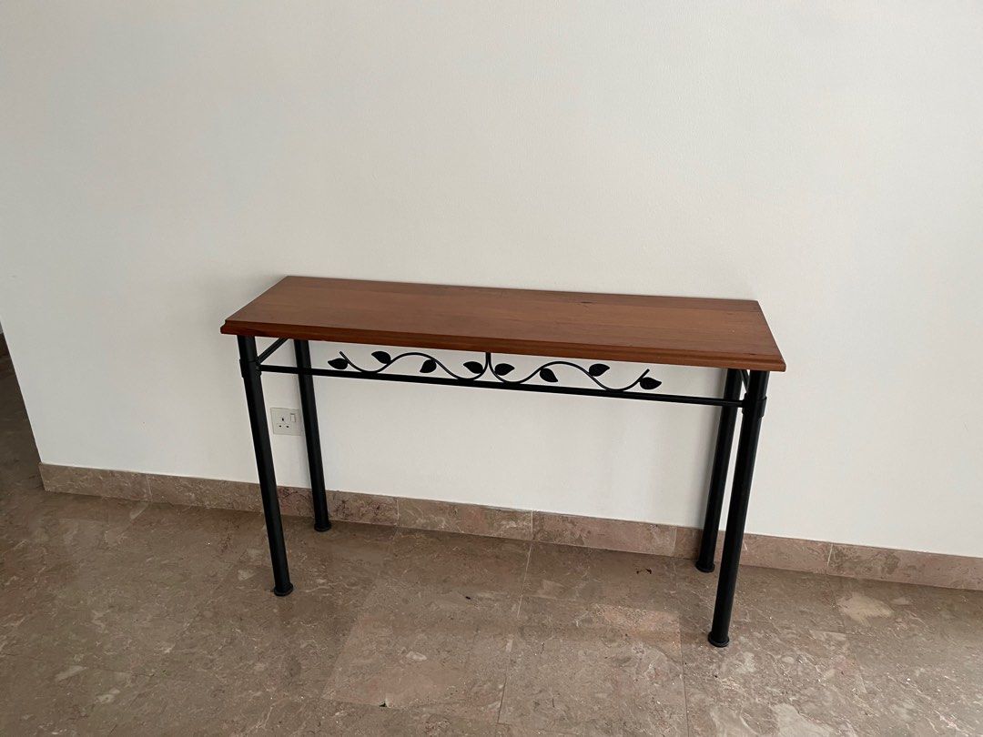 Console table (Category: Other Home Furniture) located in Singapore. Submitted by rschsim (Listing ID 1315191702, Image 1). Description: Good condition L120cm W35cm 75cm.
