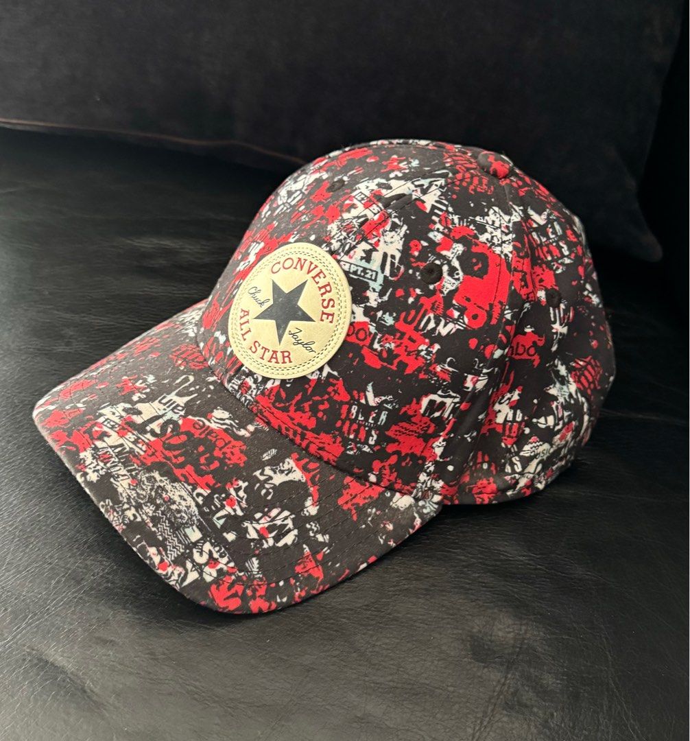Red camo converse store