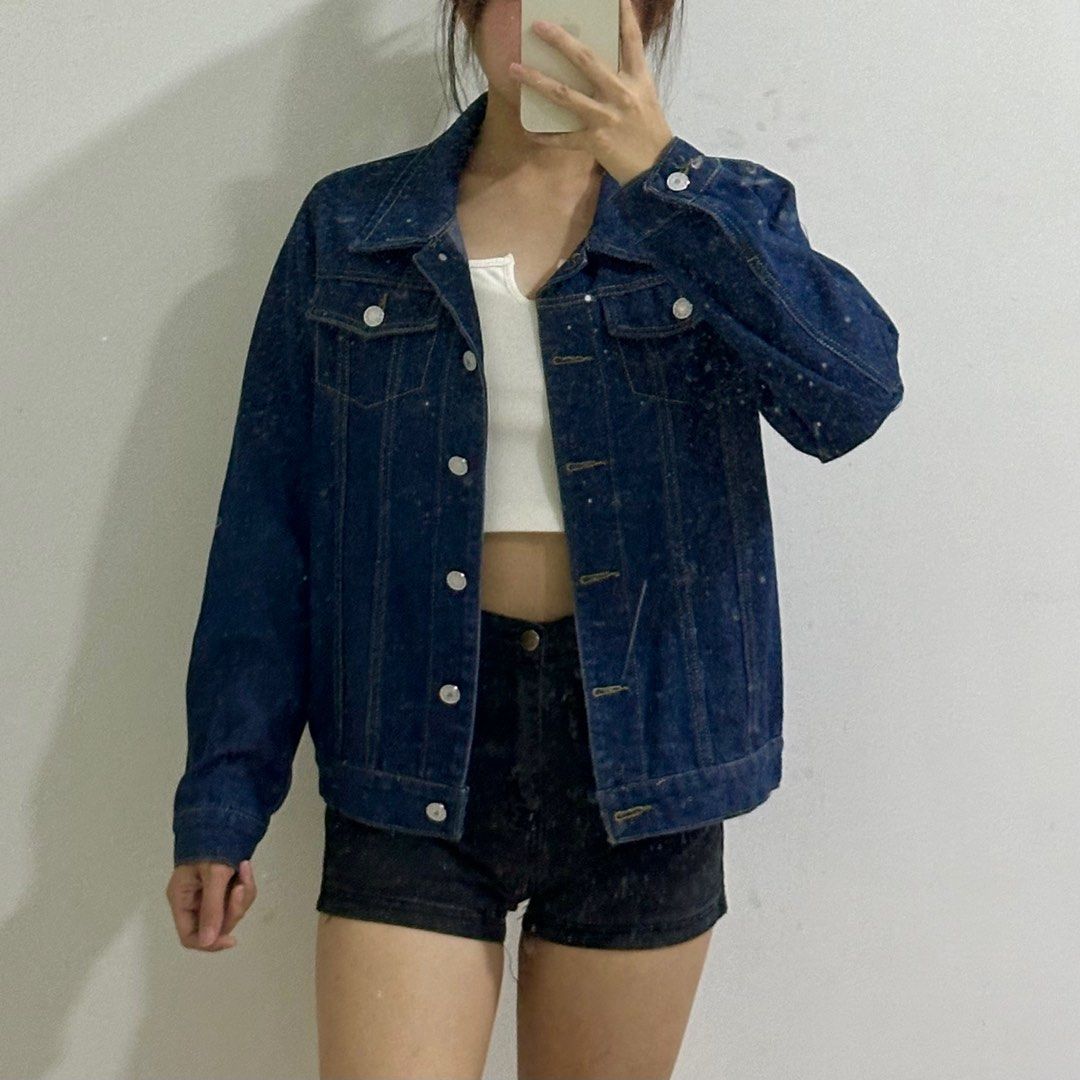 Dark Blue Denim Jacket