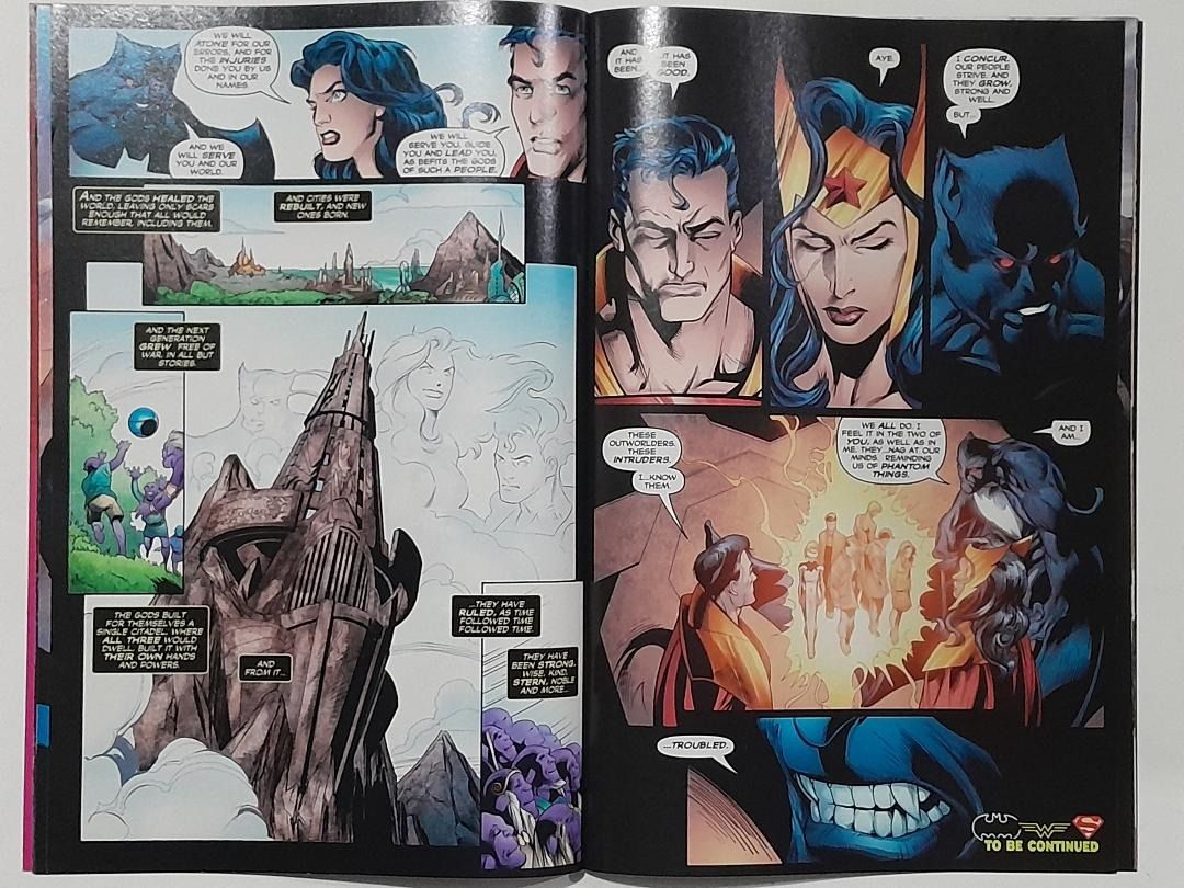 DC COMICS: TRINITY #37 (1st Print) (Category: Comics & Manga) located in Iloilo. Submitted by dtyark (Listing ID 1315125202, Image 3). Description: ***** ITEM LOCATION: ILOILO CITY, PHILIPPINES ***** DC COMICS: TRINITY Vol. 1, No. 37 April 2009; First Printing: Very Fine to Fine condition. There is a white smudge on the lower left of the front cover but there are NO torn pieces on the comics anywhere. Please take a look at the pictures. What you 