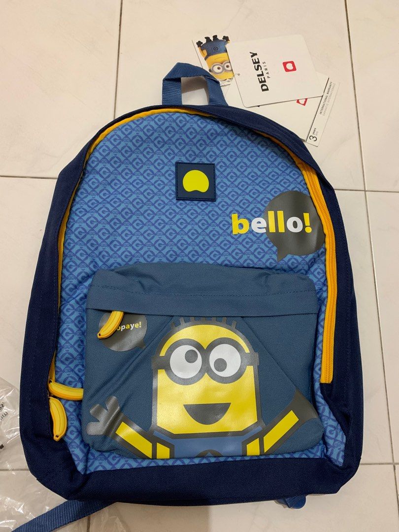 Delsey Paris Minion backpack 40cm x 30cm