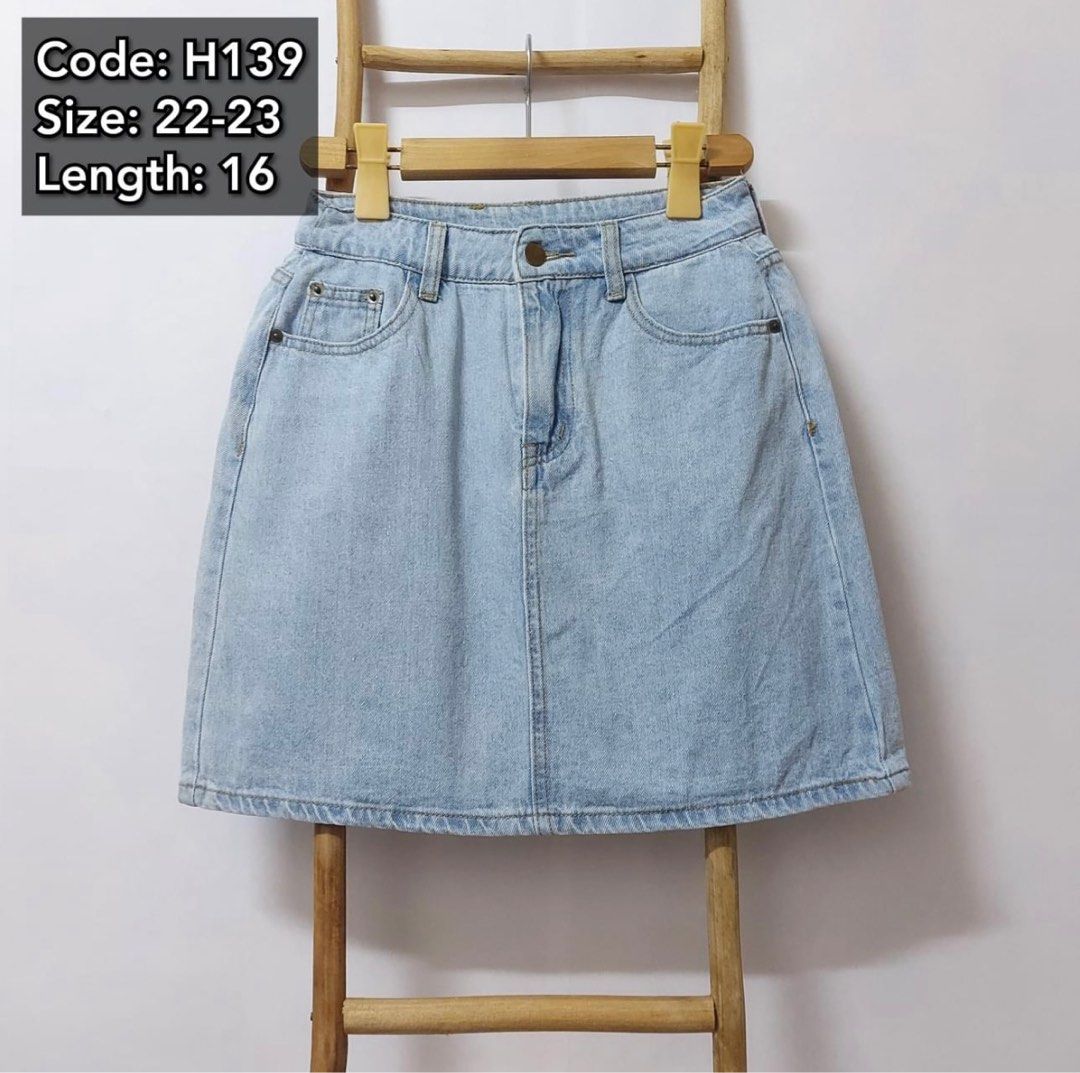 Long denim skirt size 22 new arrivals