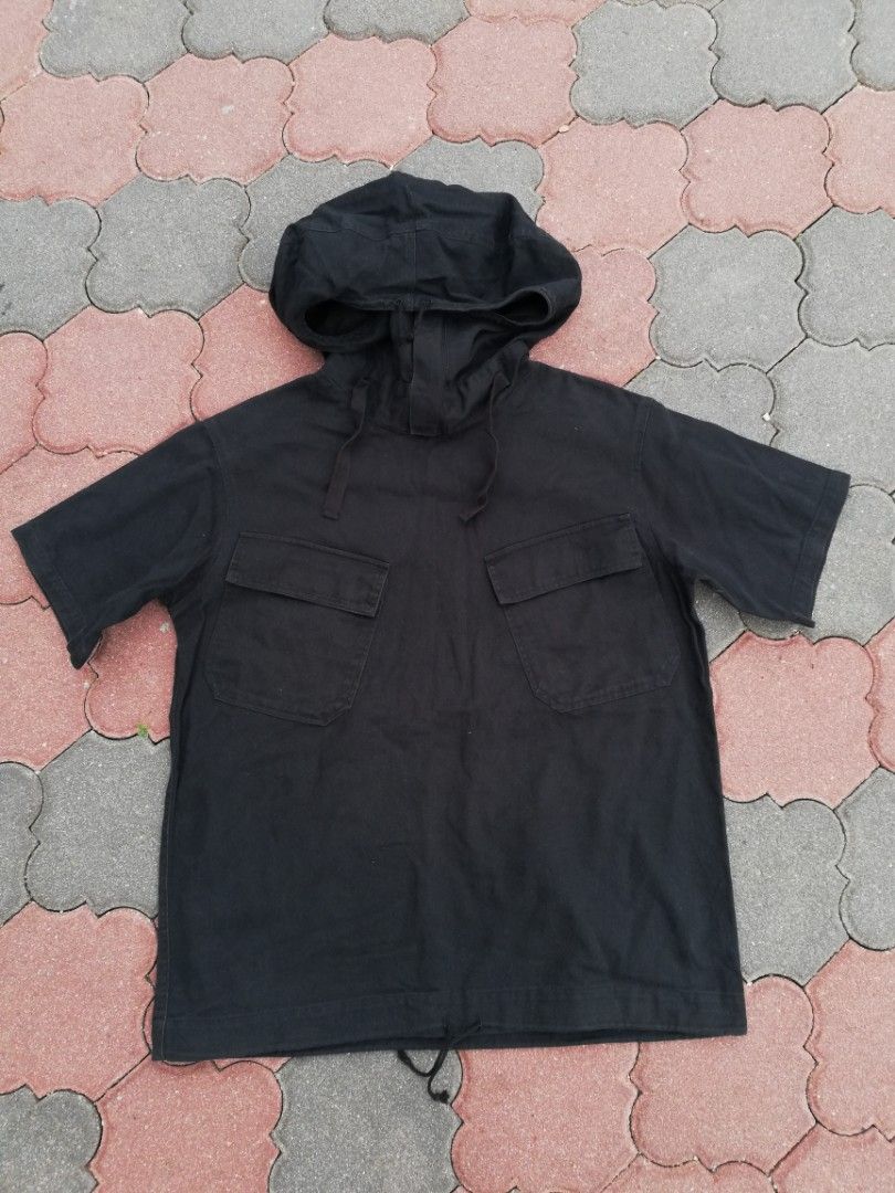 Designer short sleeve hoodie clearance