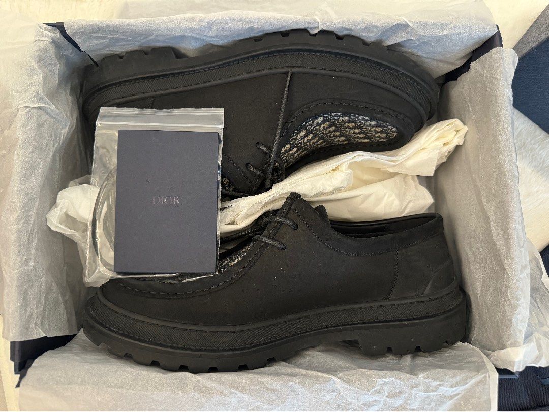 【極美品】DIOR ディオール DERBY M-EXPL BOAT SHOE ディオール」からレトロなフォルムの新作スニーカー、“D