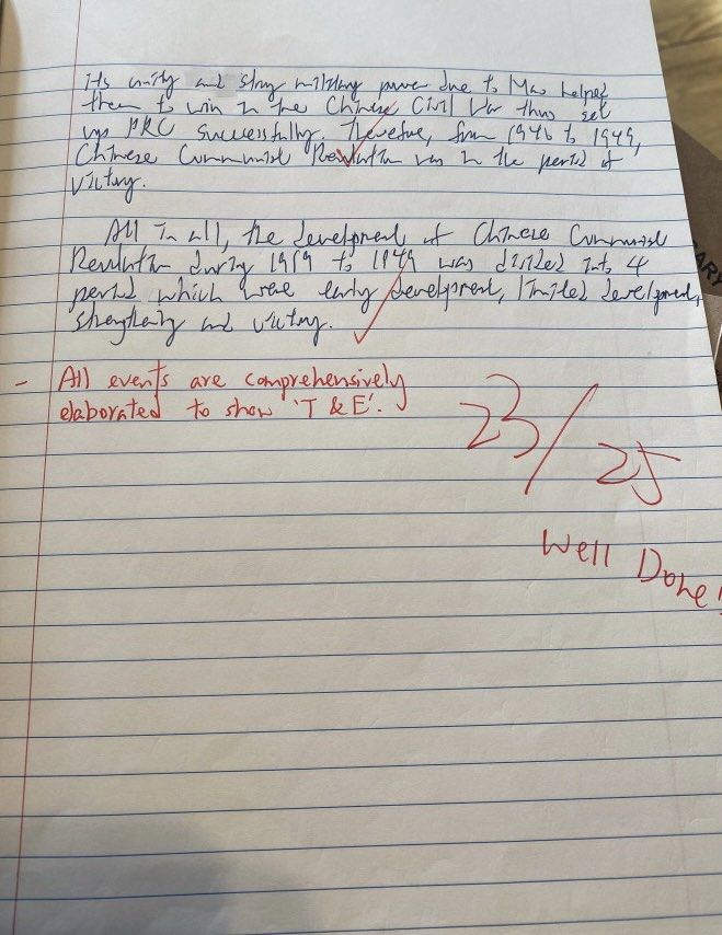 Dse history essay sample (2024 dse 5* ), 興趣及遊戲, 書本 & 文具, 教科書 Carousell