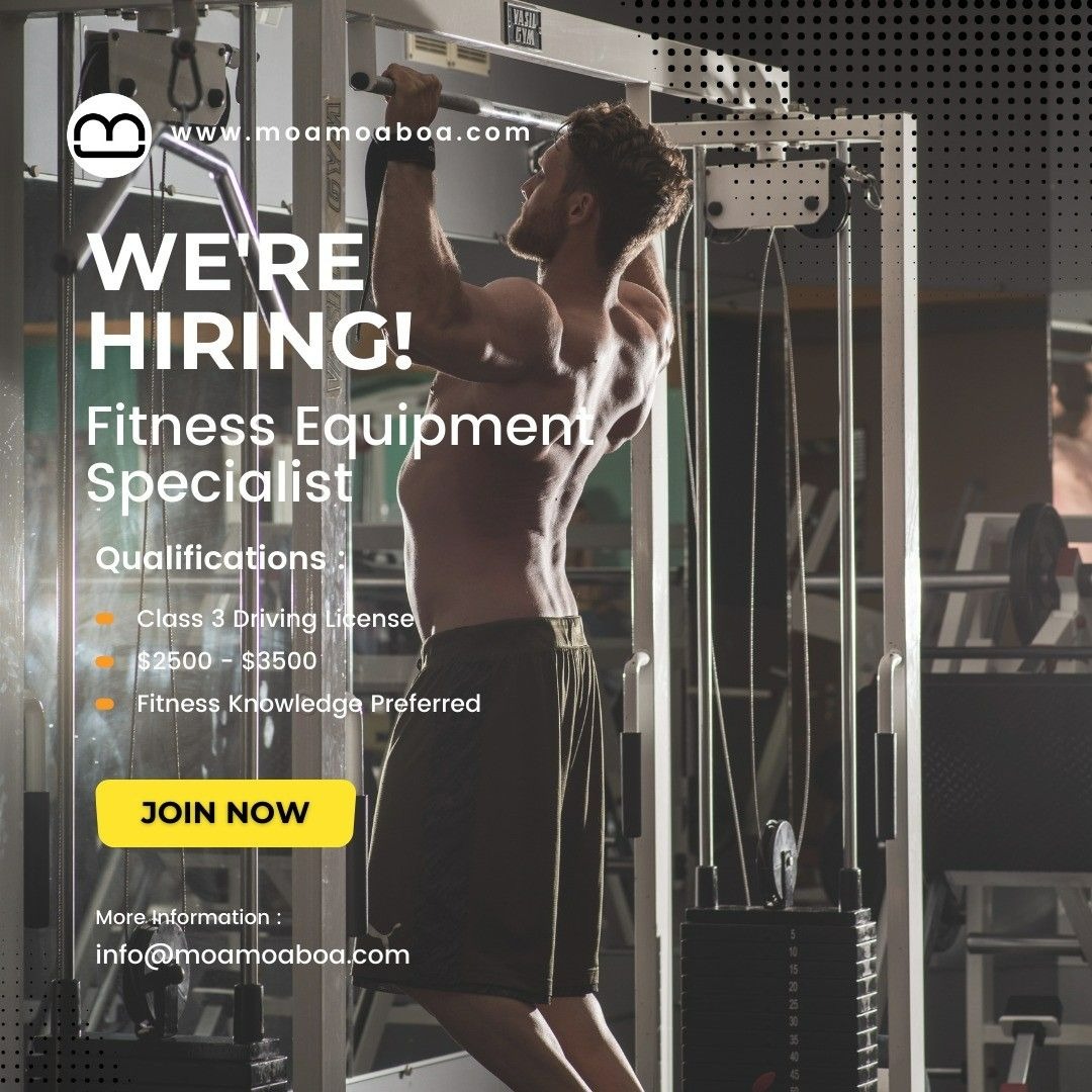The fitness equipment specialist shop