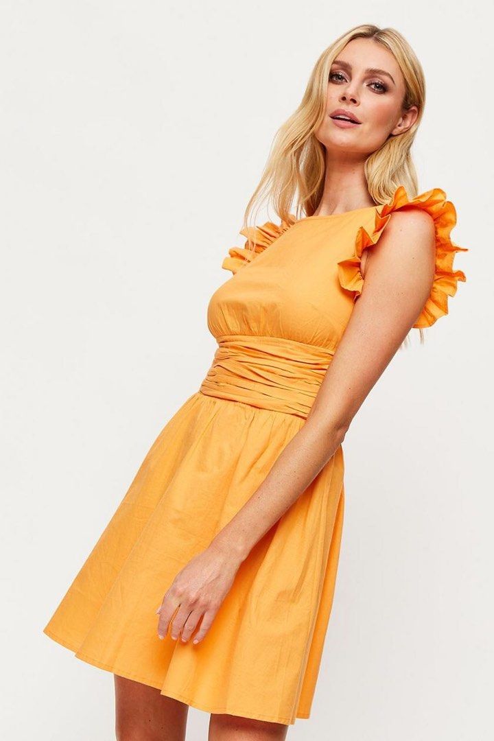 DOROTHY PERKINS MUSTARD DRESS Women s Fashion Dresses Sets Dresses on Carousell