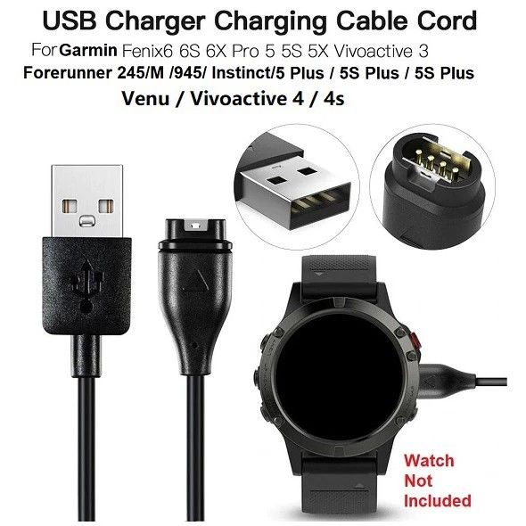 Garmin watch cable Mobile Phones Gadgets Mobile Gadget Accessories Chargers Cables on Carousell