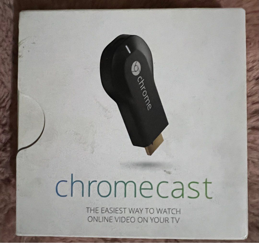 Google Chromecast 1st Generation (Category: Electrical, Adaptors & Sockets) located in Valenzuela. Submitted by cinnameow (Listing ID 1315270744, Image 1). Description: Never been used. Just in storage! Location: Valenzuela city PAYO thru gcash The original Chromecast measures 2.83 inches (72 mm) in length and has an HDMI plug built into the body. It contains the Marvell Armada 1500-mini 88DE3005 system on a chip (SoC) running an ARM Cortex-A9 pr