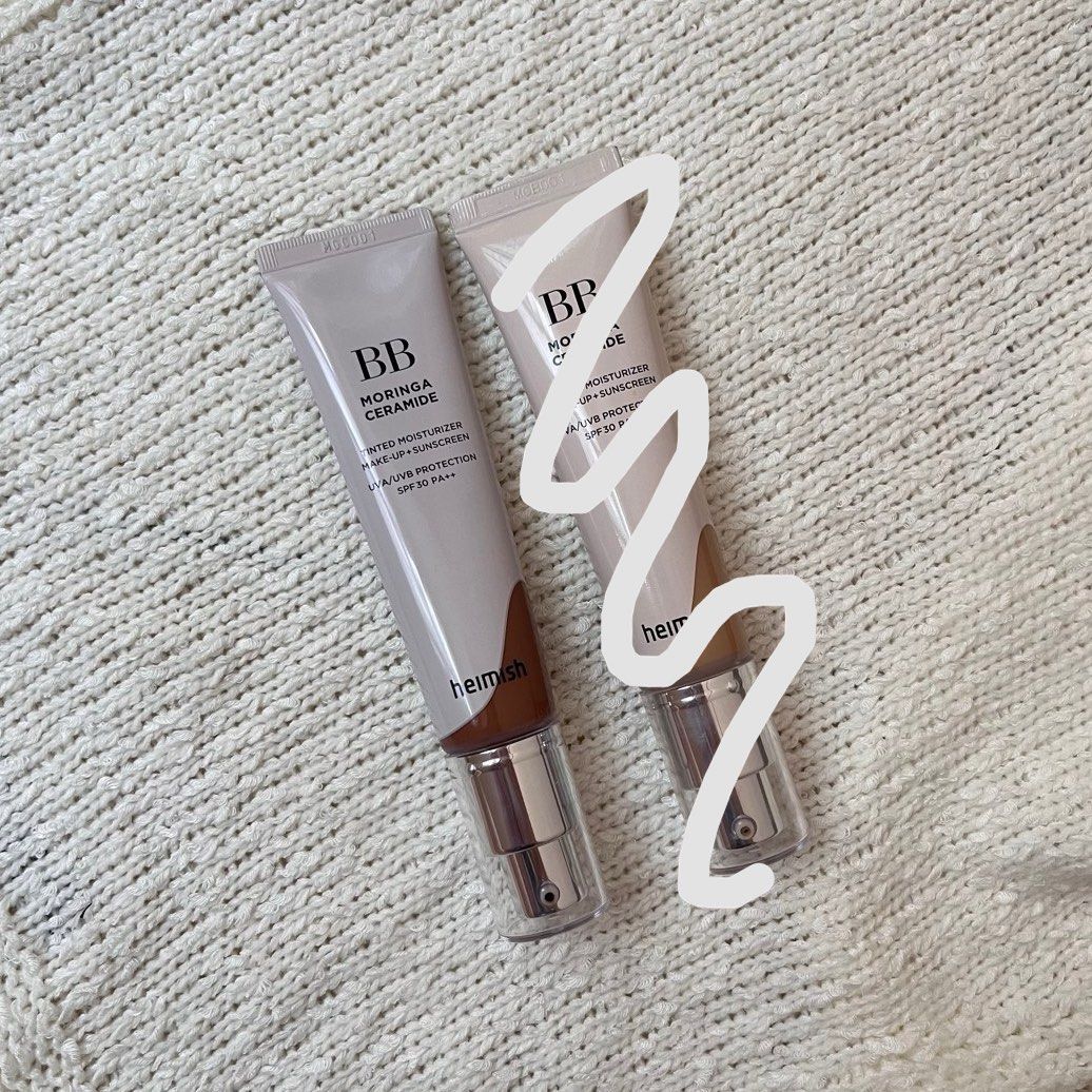 Heimish Moringa Ceramide BB Cream (31N Deep) (Category: Makeup) located in Manila. Submitted by makeitminecj (Listing ID 1308885081, Image 1). Description: •BRAND NEW NEVER USED •expires on 2025/03/27.